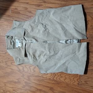 Leather vest